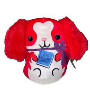 Dogs Vs Squirls Chonks - Victoria Bean-Filled Stuffed Animals Plush Toy 6” NEW